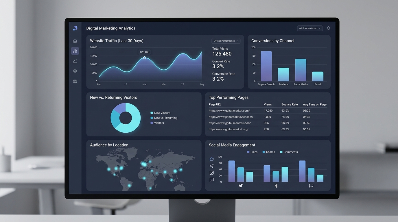 Digital Analytics Dashboard